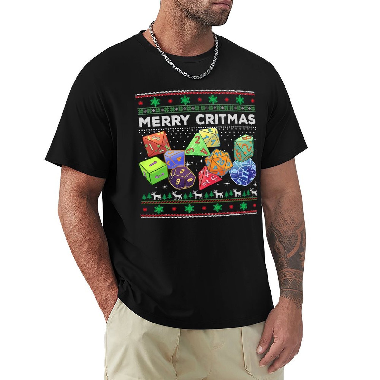 Board Game Roleplay - Gra Merry Critmas Ugly Christmas D20