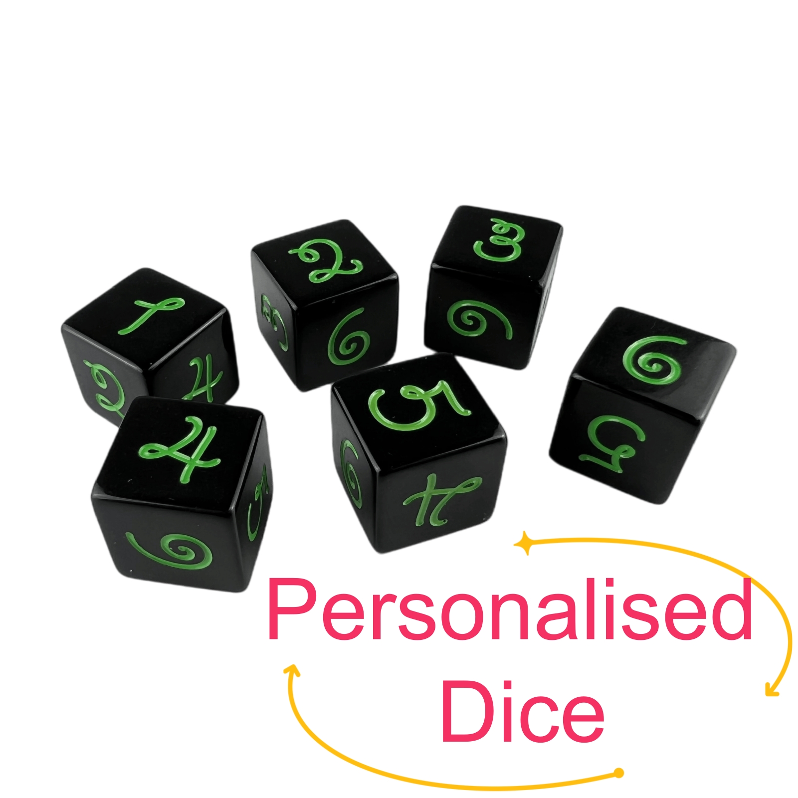 Board Game Logo - Personalizowane Kostki - Dostosuj Kostki z