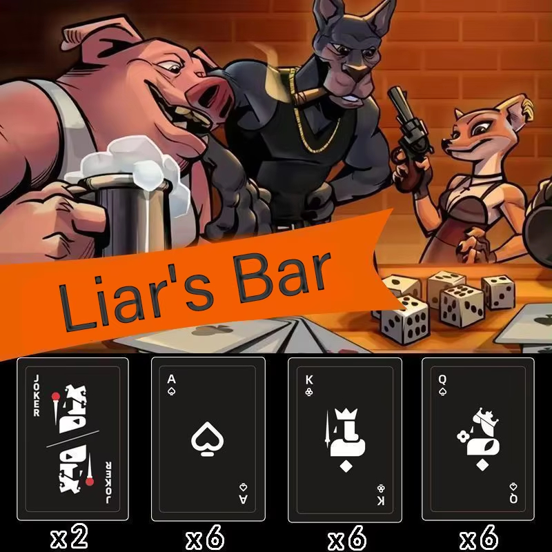 Gra karciana Liars Bar, gry st – Board Game Land recenzja i cena
