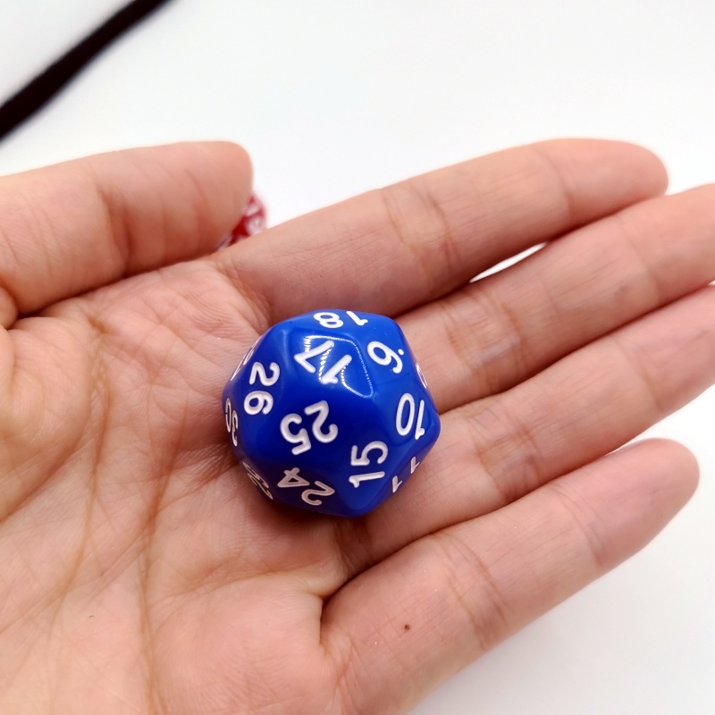 5szt Cube 30 Sides D30 kostki  – Board Game Yahtzee recenzja i cena