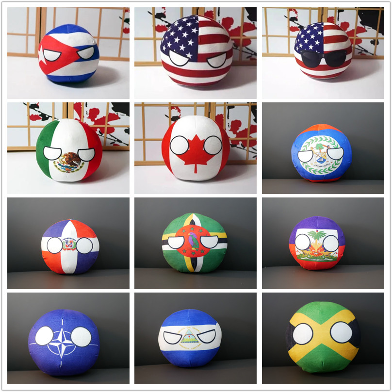 Countryballs Pluszowa lalka Ku – Board Game Jamaica recenzja i cena