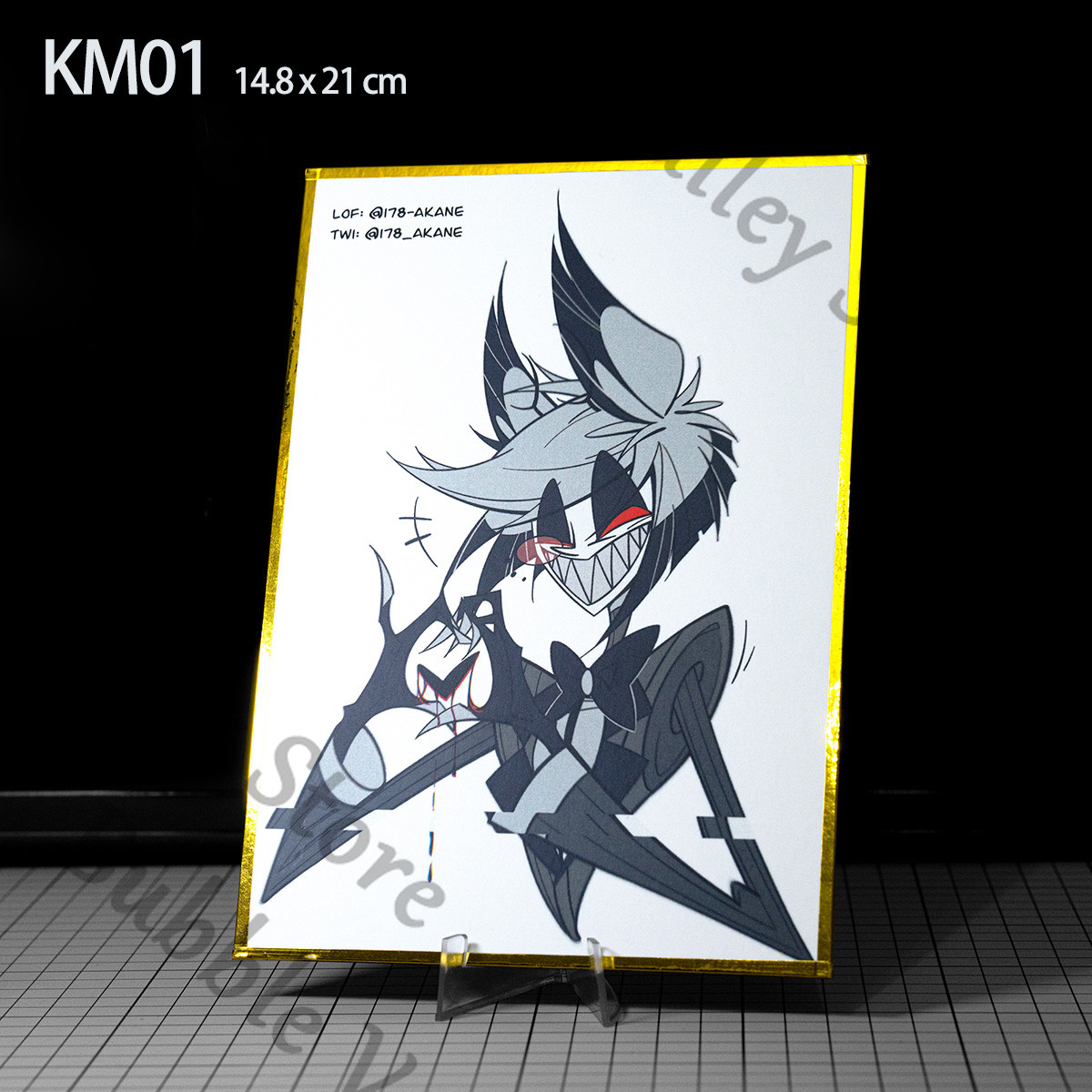 Anime Hazbin Hotel Alastor Luc – Board Game Illustration recenzja i cena