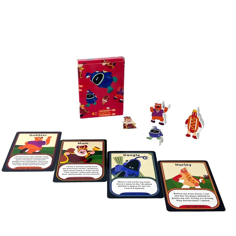 Magical Athlete Gra Planszowa  – Board Game Illustration recenzja i cena