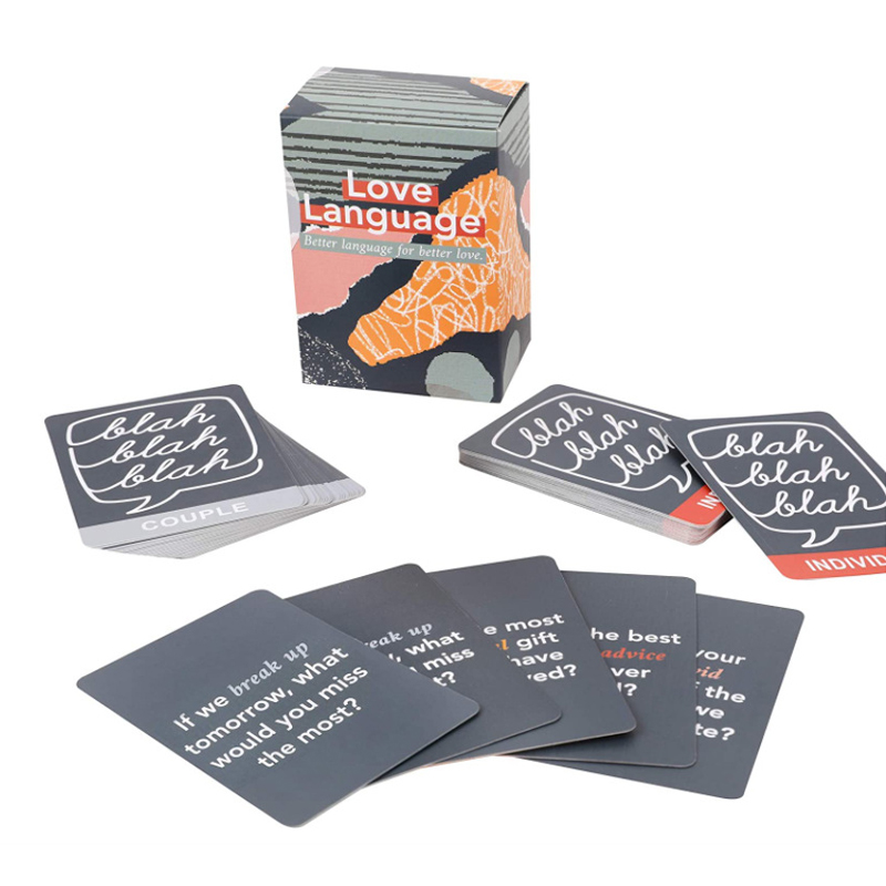 Miłość Język Gra karciana Gra  – Board Game Question recenzja i cena