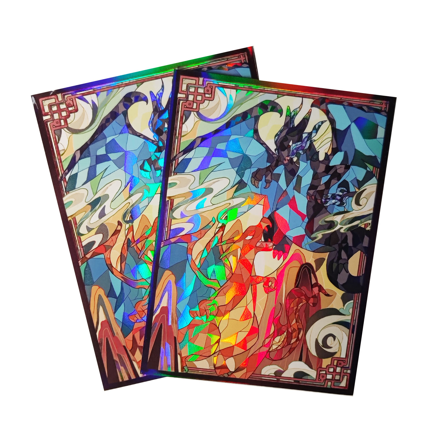 60ct Holo Card Sleeves 66x91mm – Board Game Illustration recenzja i cena