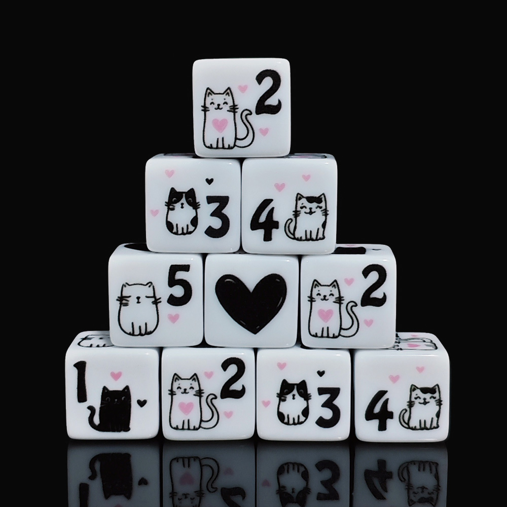 12 sztuk/zestaw 16mm Urocze Ko – Board Game Illustration recenzja i cena