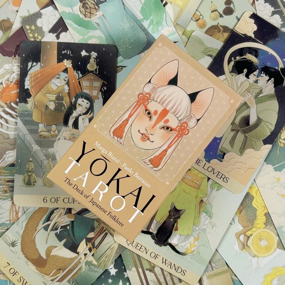 Talia Tarota Yokai, 78 kart, i – Board Game Illustration recenzja i cena