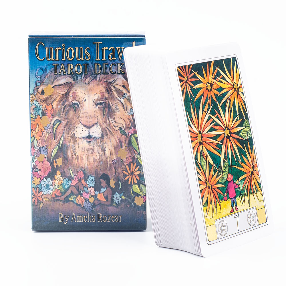 Ciekawe podróże Tarot 10,3 * 6 – Board Game Illustration recenzja i cena