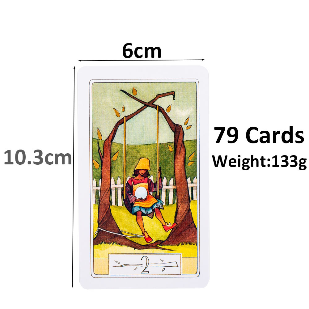 Ciekawe podróże Tarot 10,3 * 6 – Board Game Illustration recenzja i cena