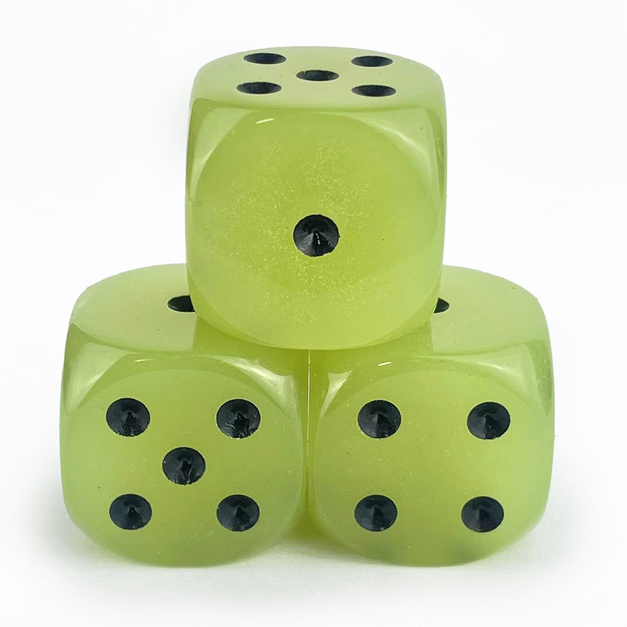 3-pak 30mm D6 Glow in The Dark – Board Game Yahtzee recenzja i cena