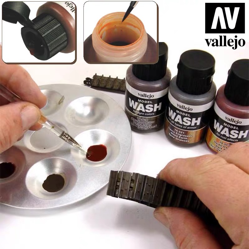 Vallejo 35ml Model Wash Roztwó – Tamiya Model Paint Set recenzja i cena