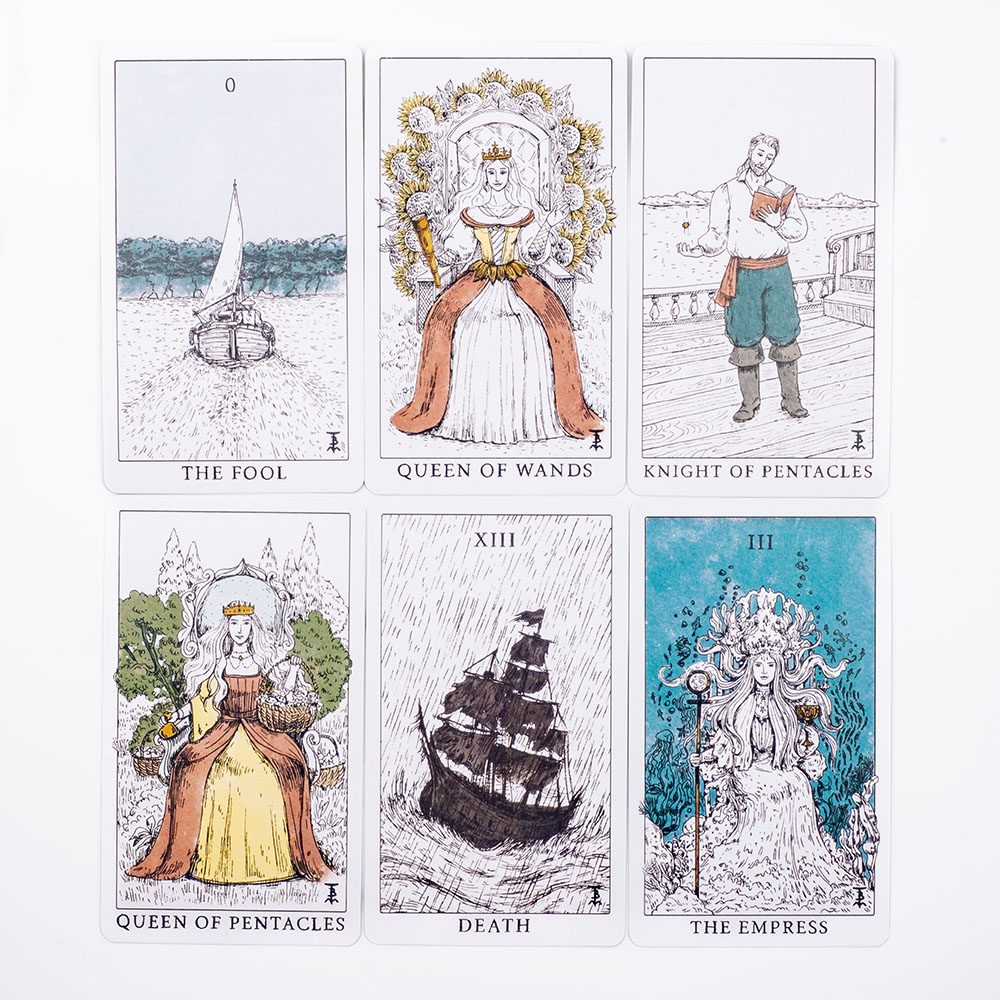 Talia tarota Tempest o tematyc – Board Game Illustration recenzja i cena
